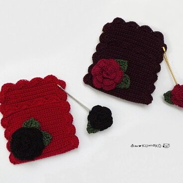 薔薇のカードケース