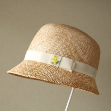 《受注制作》cloche [bao] ミモザ刺繍