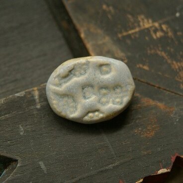 更紗のかけら ブローチ 018