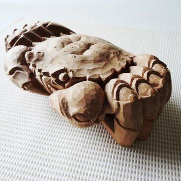 前向きに歩くカニ「毛ガニ・スペシャル」A