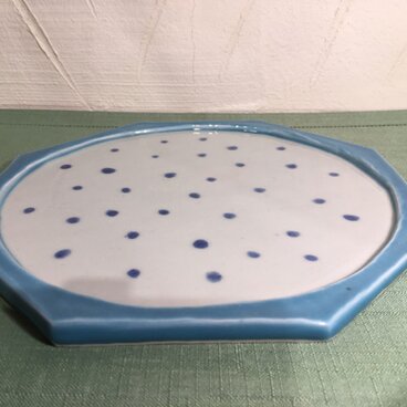 平皿（トルコブルー）