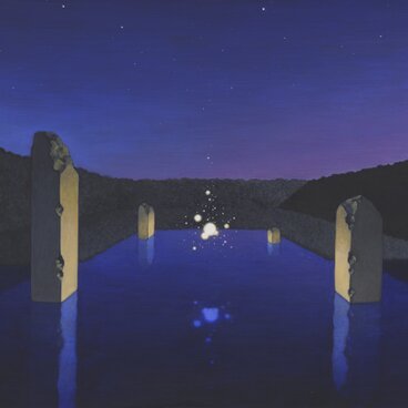 [2L]すぐ飾れるアート「星屑」