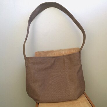 ■ nori.  帆布ショルダー　ココア