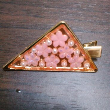 桜づくしの髪飾り