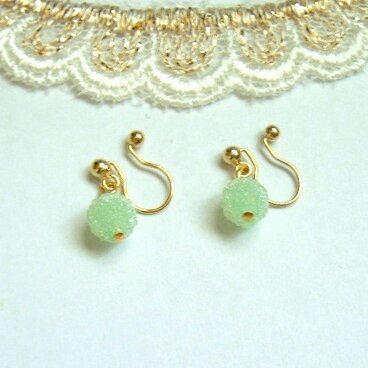 i18em　　 イヤリング(グリーン)