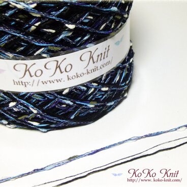 §KKK§　夏祭り～凛とするとき～　1玉92～96ｇ　引き揃え糸、毛糸  オリジナル編み糸
