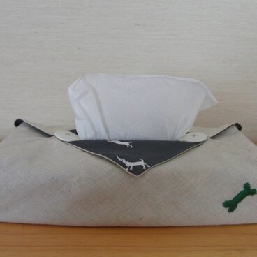 BOXティッシュカーバー　骨