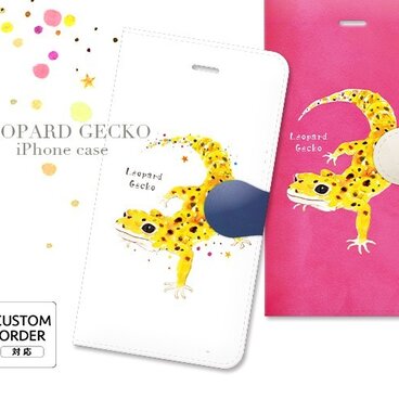 "ヒョウモントカゲモドキ" のiPhoneケース