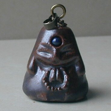 世界で一つ「ラビスラズリ」心の安らぎのお守り　富士山熔岩このはなさくや姫