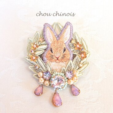 お花畑のうさうさ