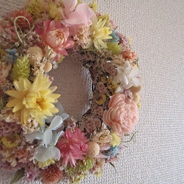 COLORS+パステルカラーリース