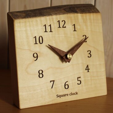 Square　clock　