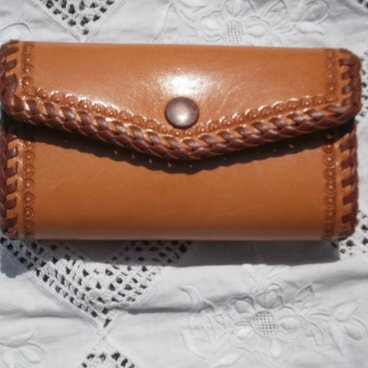 本革（牛革）携帯電話ケース