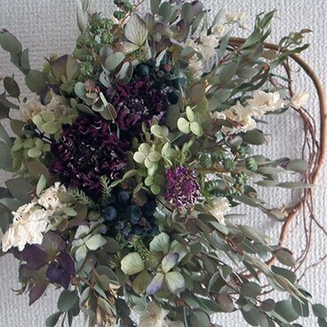 COLORS+ユーカリのナチュルグリーンリース