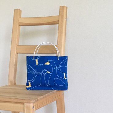 マチありミニバッグ（あひる）