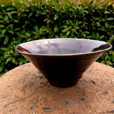 そうめん鉢にもサラダボウルにも使えるとっても綺麗な紫釉サラダボウル