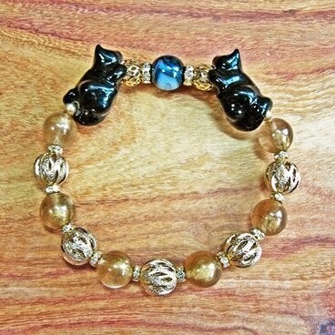 『Ｇ２ニャン会議』 ネコブレスレット　