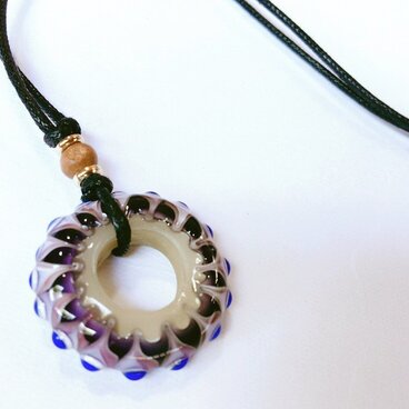 サークルネックレス 〜ドット〜