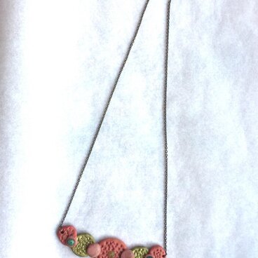 〇●●とるまりんネックレス