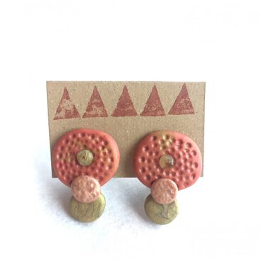 〇●●とるまりんイヤリング　※チョウバネ式