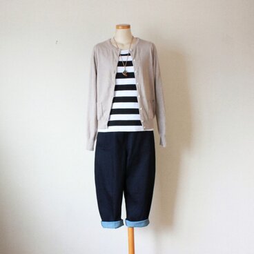 サルエルパンツ - indigo【 受注制作 】