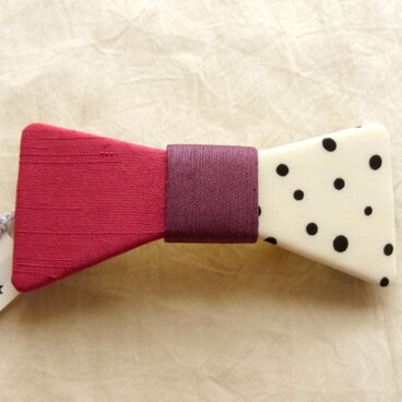 B57 リボンプレートバレッタL/05