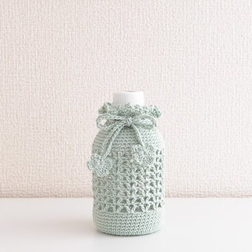 179.A　280mlボトルカバー（グリーン系・千草色）