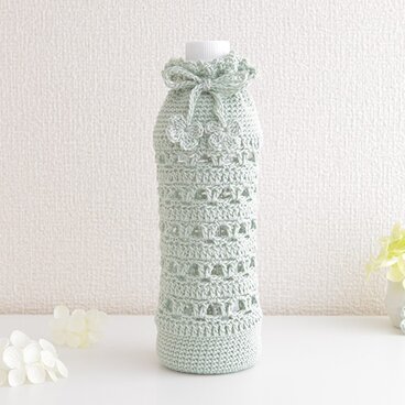 191.D　600-500ｍｌと水筒ボトルカバー（グリーン系・千草色）