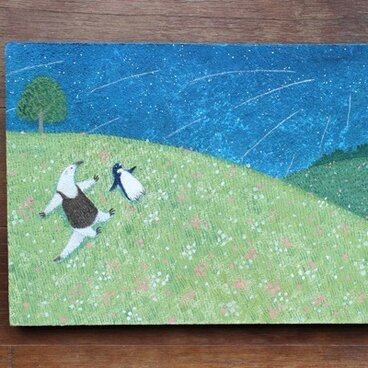 絵画「流星群」