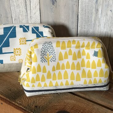 8/10までの期間限定販売！ワイヤーポーチ（かくれんぼ）【nocogou生地使用】