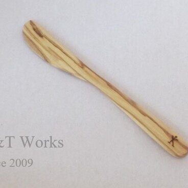 バターナイフ　オリーブ