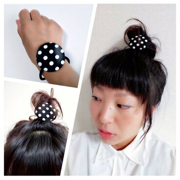 デカデカ きのこちゃん ヘアゴム