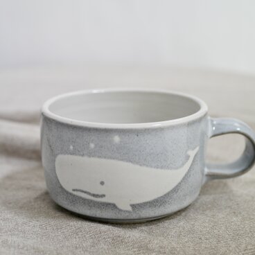 クジラのスープカップ