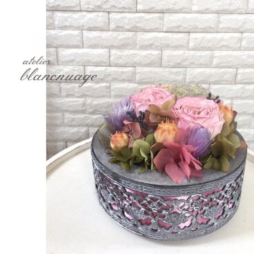 プリザーブドフラワー*ピンク