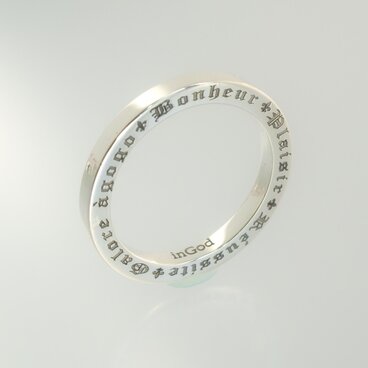 オーダーメイド パーソナル フラットリング(平打ち)｜2.3mm*2.6mm