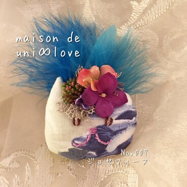 ネコぐるみブローチ No,007ジョセフィーヌ