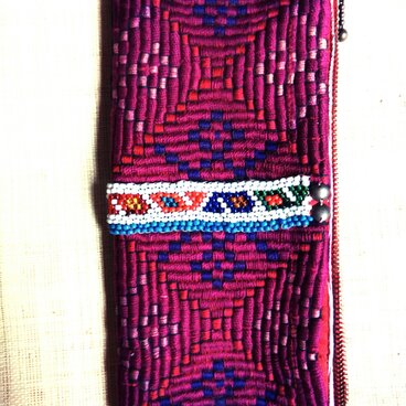 アフガニスタン手刺繍の長財布