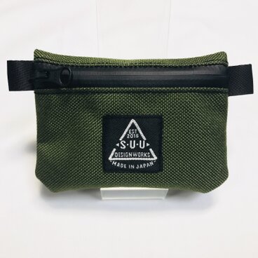 mini wallet : cordura nylon 1000 コーデュラナイロン カーキ(Olive Drab)