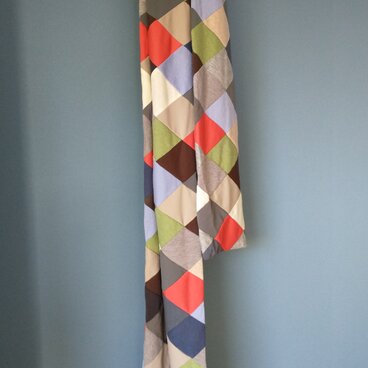 パッチワークマフラー　010