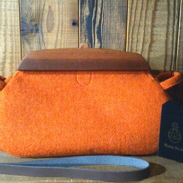 【sold out】キャセロールバッグショルダー＊ハリスツイード＊