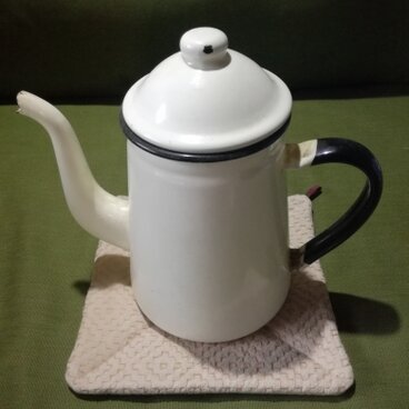 刺し子の鍋しき　黄