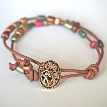 leather bracelet