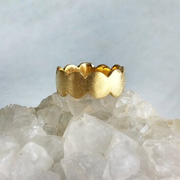 Brilliance of the summit ring  (10K GOLD)