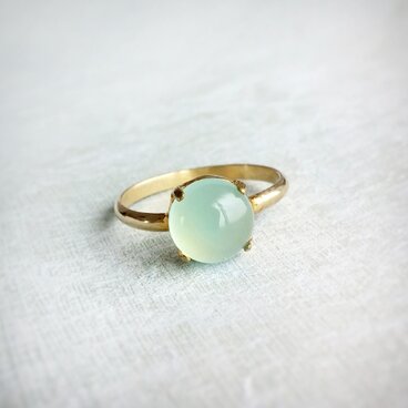 Chalcedony ring