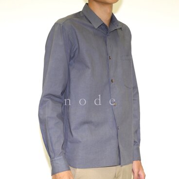 《受注生産》ログウッドで染めたシャツ