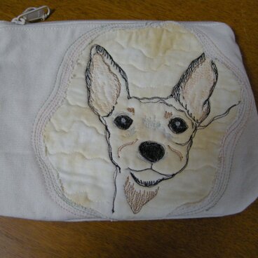 ポーチ（ミニピンシャー）