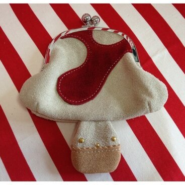 キヨコ（キャラクターがま口）ベージュ