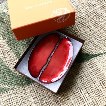 コーヒー豆皿（M）レッドチェリーロースト