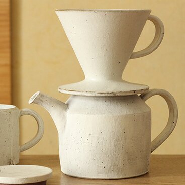 粉引 コーヒードリップ セット