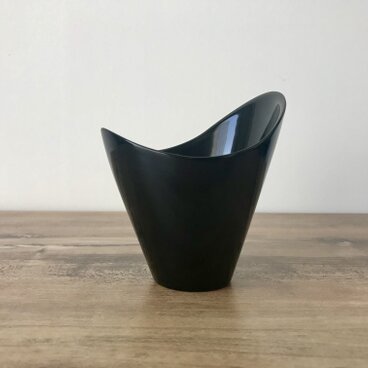 漆器カップ　黒 【FLOREPOLIE】 漆塗り モダンデザイン